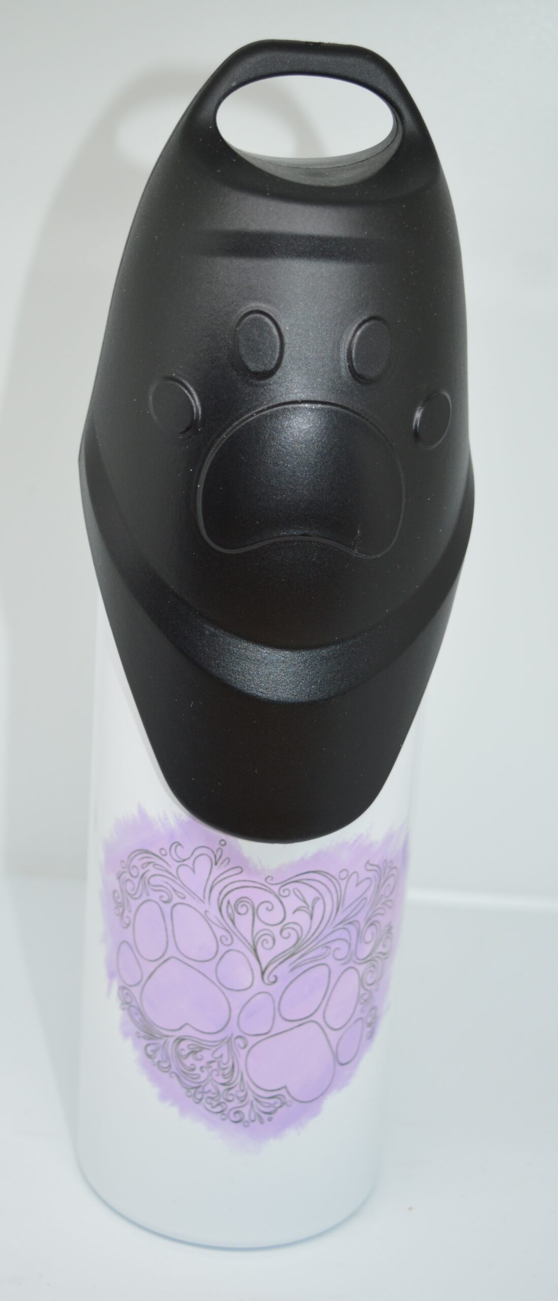 Gourde avec écuelle pour chien