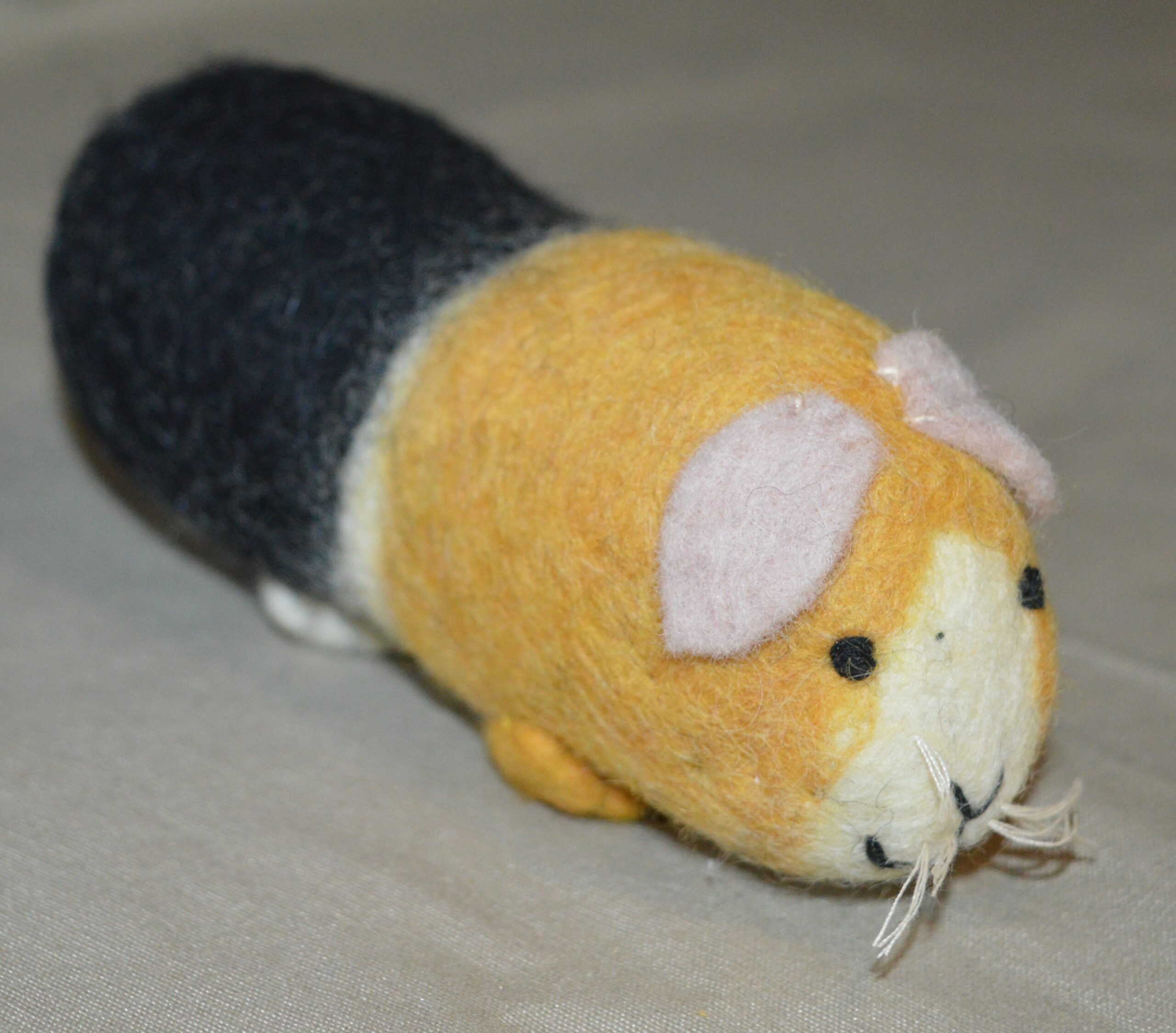 Cochon d'Inde en laine