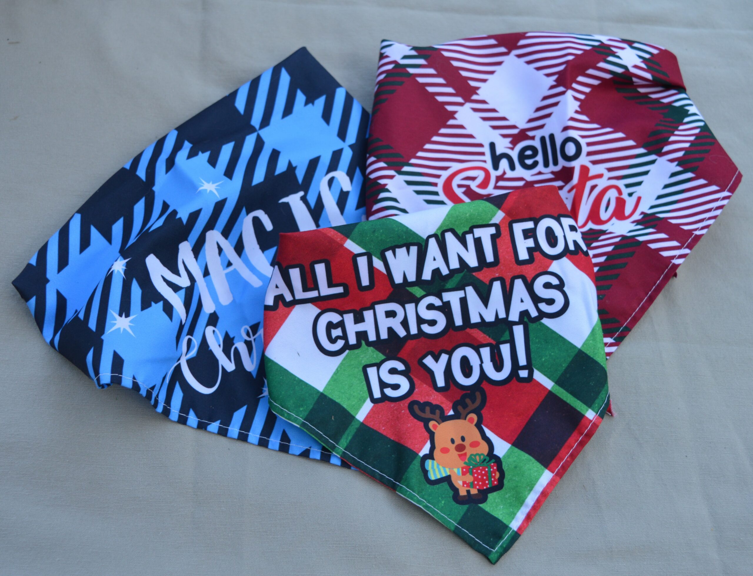 Bandana de Noël pour chien