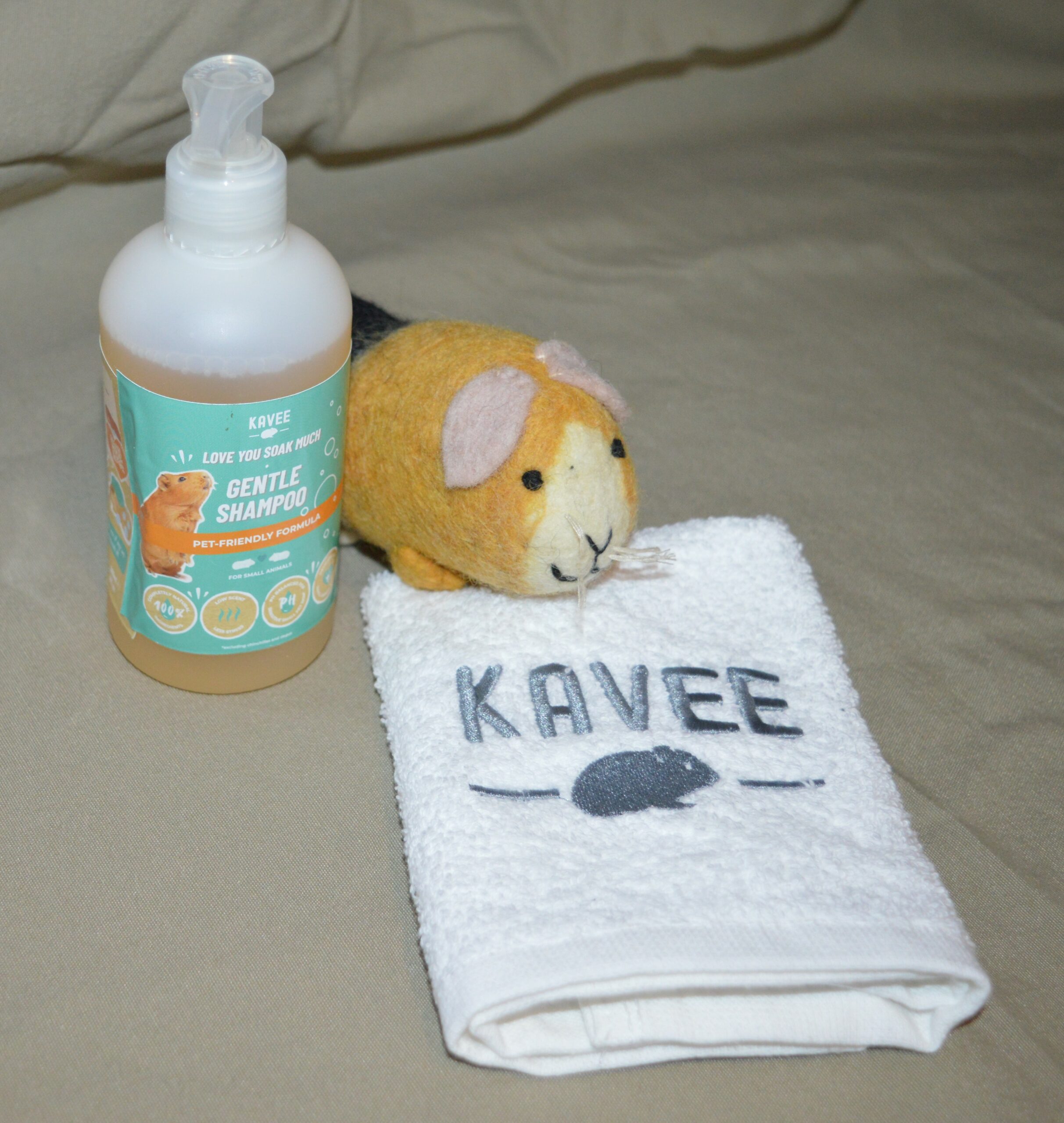 Set de bain pour cochon d'Inde