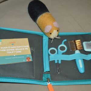 Set de toilettage pour cochon d'Inde